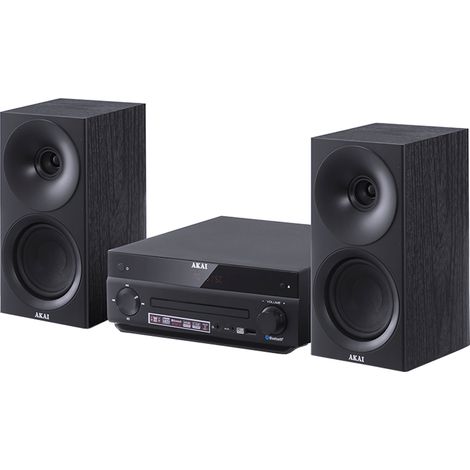 Akai AM-301B 2×20 W Bluetooth 3.0 CD MP3 USB FM AUX Negro (1/4)