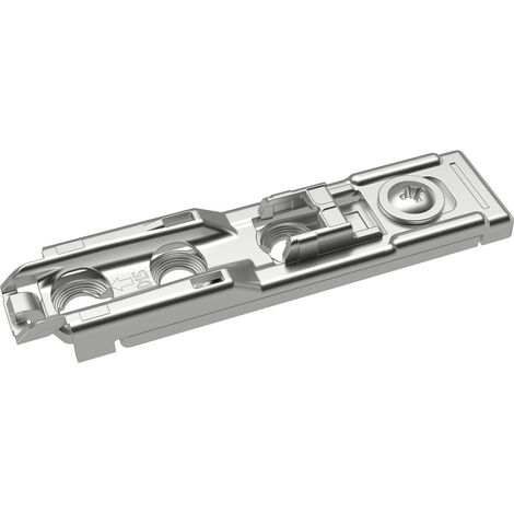 Hettich MB-Linear-Montageplatte Distanz 1,5mm Sensys/Intermat, 9117341 Stahl vernickelt (1/3)