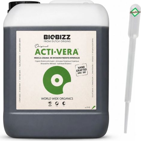 BioBizz Acti Vera 10 Liter Pflanzenaktivator Pflanzenstärkung Pflanzenpflege Bio (1/5)