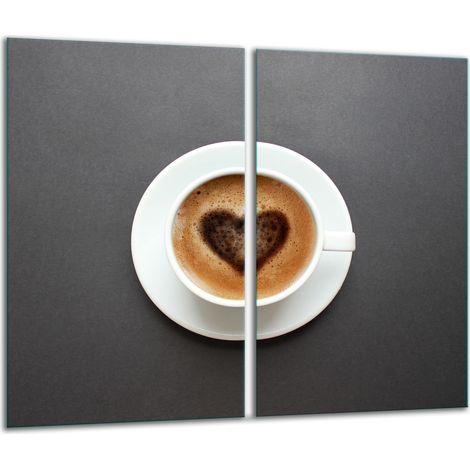 Glasschneidebrett 2x 30x52 Kaffee (1/5)