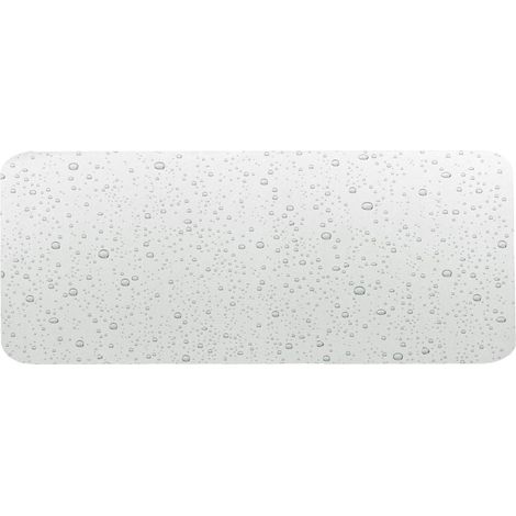 Tapis de Bain Ultra-Absorbant "Splash" 50x120cm Gris (1/3)