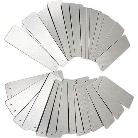 Étiquettes Jardinage Aluminium 100 Pièces Panneaux Signalisation Extérieur Métal Plantes (1/4)
