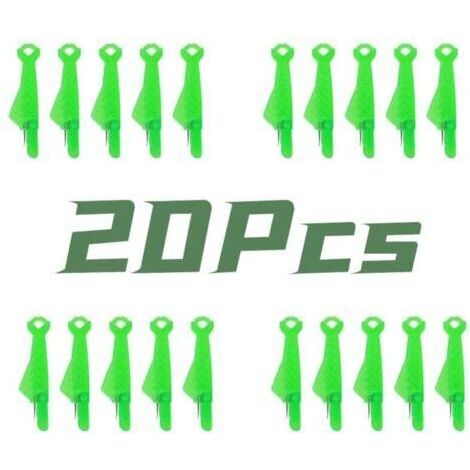 20 Pcs Enfile-Aiguilles, Accessoires Couture Aiguilles Couture Enfile Aiguille Machine à Coudre Plastique DIY Enfile-Fil, Passe Fil Couture pour Coudre à Main & Quilting Craft (Vert) (1/4)