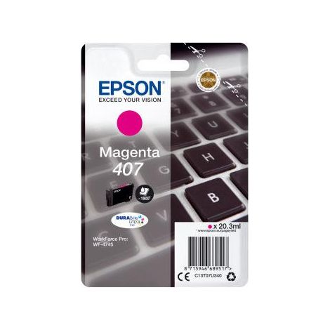 Epson WF-4745 cartuccia d'inchiostro 1 pz Originale Resa elevata (XL) Magenta (1/2)