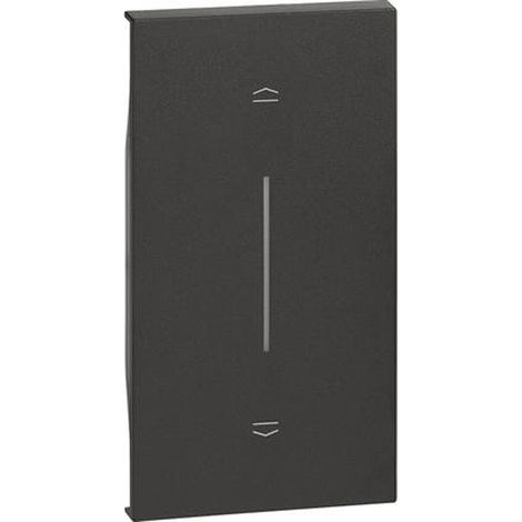 Living Now enjoliveur VOLETS MONTEE/DESCENTE 2 MODULES NOIR MYHOMEUP BTICINO BTKG05MH2