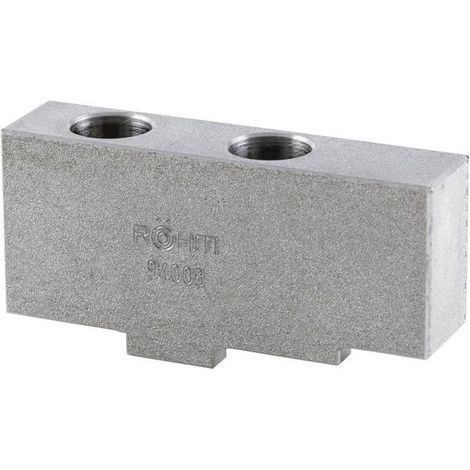 Boca añadido no templado, no escalonado, 3 elementos, para mandril de cremallera de 3 Boca DURO-T, Tamaño : 315 mm
