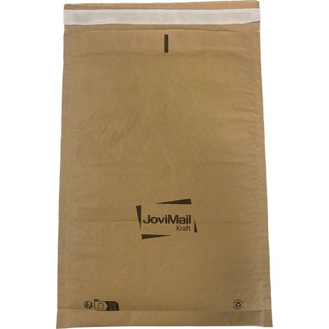 Lot de 200 Pochette d'expédition 16 x 22 cm 100% papier avec matelassage nid d'abeille