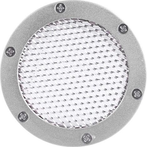 Évent de Grille de Conduit, Entrée D'entrée D'évent de Pare-chocs D'air de Course de Voiture Universelle, évent D'aération de Pare-chocs Universel pour Admission D'air Froid (Argent) (1/5)