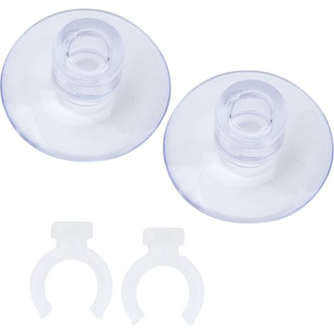 Ventouse aquarium 12-16mm – Clip fixation puissant pour tube air et poissons (1/5)