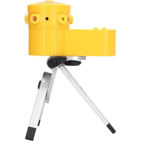 Niveau Laser, Niveau Laser en Croix avec Trépied Niveau Laser Multifonction Portable avec Colonnes D'eau Verticales et Horizontales et Indicateurs LED pour un Usage Domestique (1/5)