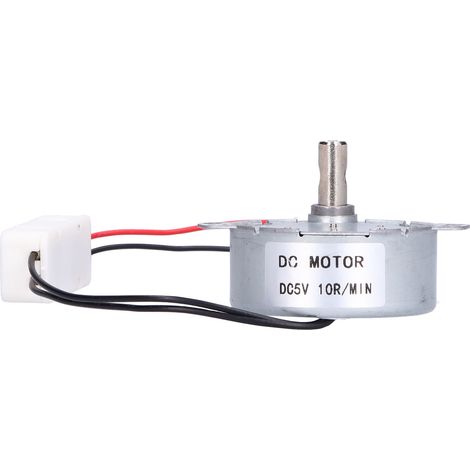 Moteur CC sans balais à micro-réduction synchrone directionnel CW pour équipement électrique 10 tr/min 5 V 50 TYC (1/5)