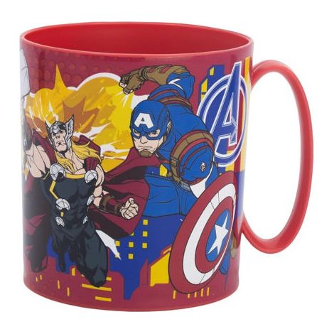 TAZA MICROONDAS 390ML AVENGERS