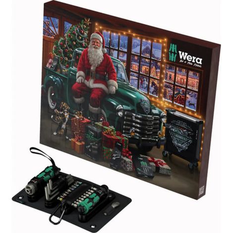 [NEUWERTIG] B-Ware Wera Adventskalender 2026 Werkzeugset Gartenwerkzeuge mehrfarbig für Zuhause (1/2)