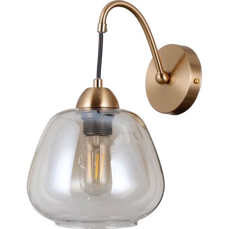 Lampada da parete Felis 1 E27 oro italux WL-40824-1-GD (1/2)