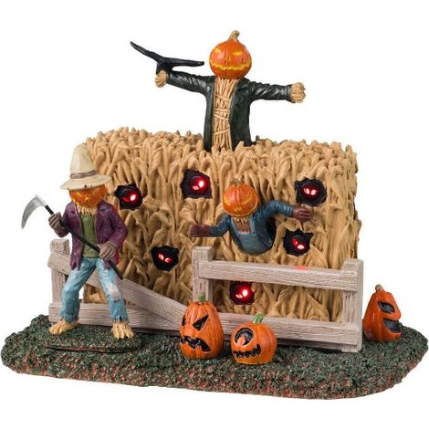 Lemax 44305 Spooky Scarecrows - Scena Decorativa - a Batteria (1/4)