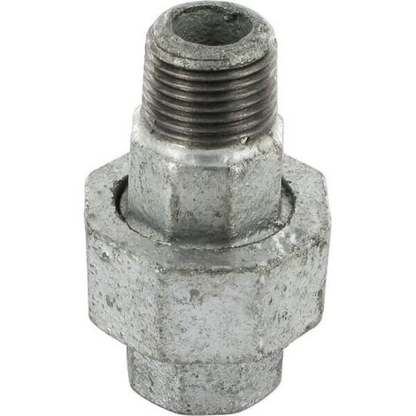 Racor cincado H/M 1/2" UNIVERSAL FG34112
