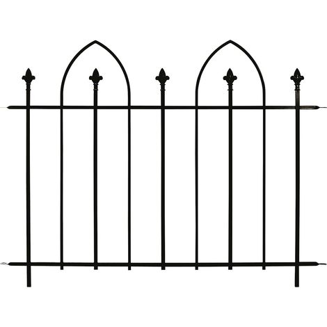 Dekor Zaunmatte Oxford 1320x845 mm, anthrazit