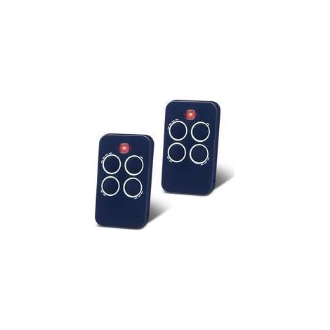 433 MHz Télécommande Portail Compatible avec Genius, Lot de 2 Télécommande 4 Canaux pour Garage Compatible avec Echo TX4 433 RC, Echo TX2 433 RC (1/5)