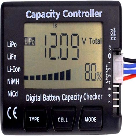 Testeur de capacité de batterie RC CellMeter 7 (1/5)