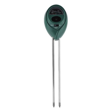 Sensore di umidità del suolo 3 in 1, sensore di umidità del suolo, monitor dell'acqua nel terreno, idrometro per giardinaggio, piante, fiori e giardino