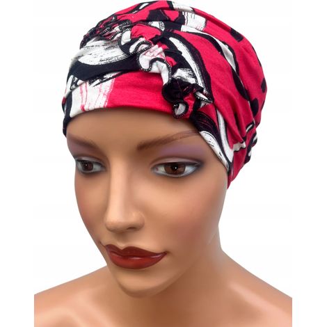 Turbante de mujer Kalina 440 de viscosa, también ideal después de la quimioterapia. (1/5)