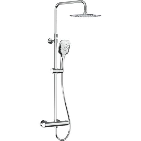 Colonne de douche thermostatique New Anco 2 - Anconetti - Chromé (1/2)