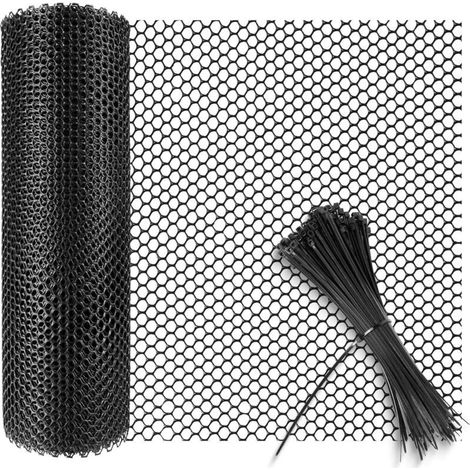 Clôture en Plastique de 10 m pour Chats, Chiens, Elevage de Volaille, Jardin, Balcon, Grillage Plastique pour Décoration de La Maison et Le Jardinage (1/5)