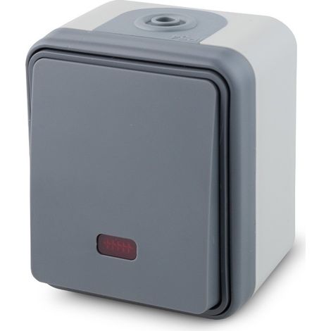 Interphone onlex surface bell push button lumineux ip54 ABS (1/2)