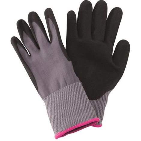 Kent & Stowe 70105351 Premium Seed & Weed Pink Trim Gloves Ladies Small