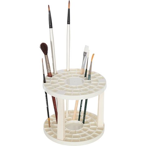 Artina Soporte para pinceles Brocha portalápices 49 compartimentos para brocha lápices Artista requisitos & más