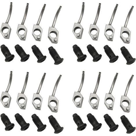 Kit de boquillas de pistón de motor de 4 piezas (55564441) adecuado para motores Chevrolet Cruze, Epica, Sonic, Aveo, Astra, Zafira y Mokka 9-5.