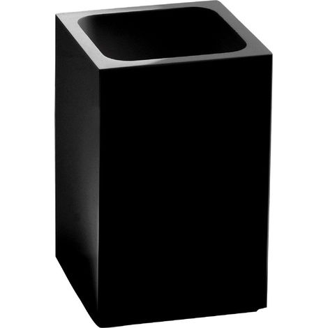 GEDY SF981400000 Portacepillos Negro Mate - ref: SF981400000