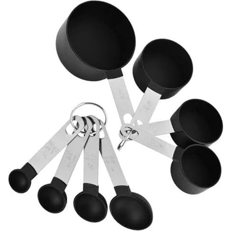 Set di 9 cucchiai dosatori in acciaio inox