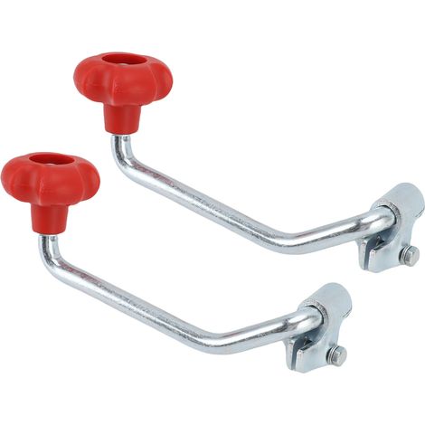 Lot de 2 poignées de cric universelles de rechange pour la plupart des crics de remorque, de jardinage, de transport et de dépannage routier. (1/5)