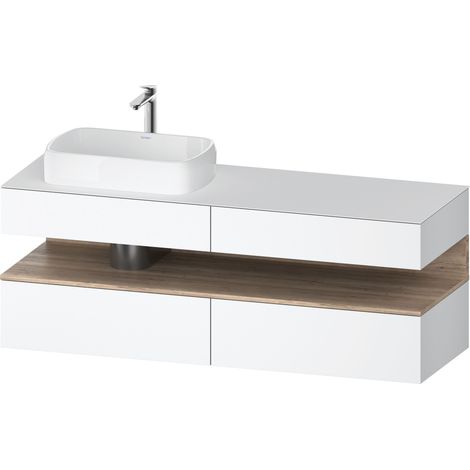 Duravit Collection One Meuble sous-vasque sur console, 2 tiroirs, (1/2)