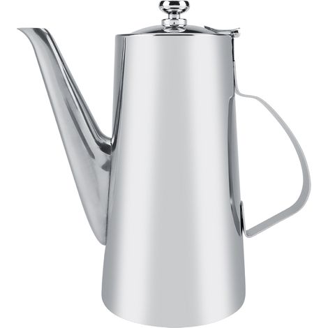 2-Liter-Wasserkocher aus robustem Edelstahl – Ideal für Tee, Kaffee und heißes Wasser – Für Zuhause und Gastronomie