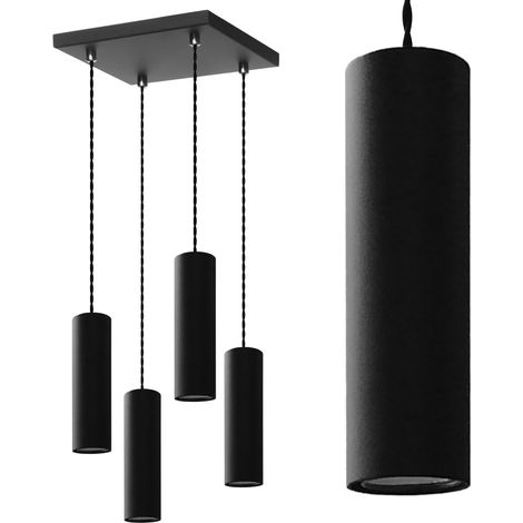 Lámparas colgantes enrollables modernas tipo loft 4P 05/4PC (1/5)