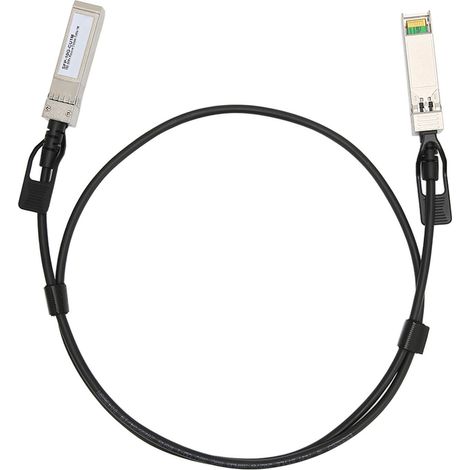 Câble DAC 10G SFP+ 39,4 pouces SFP+ vers SFP+ Signal stable haute vitesse Plug and Play Câble Twinax 10G SFP+ largement compatible (1/4)