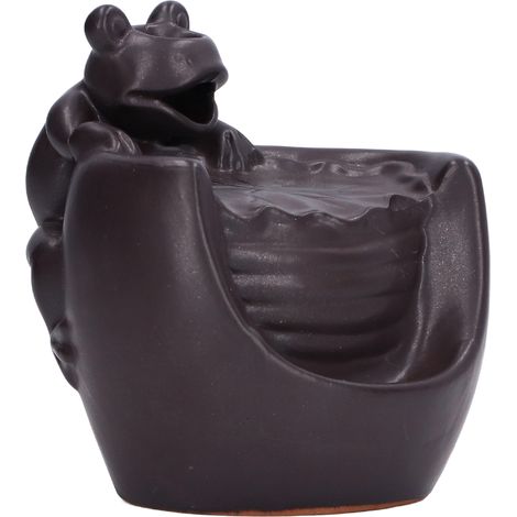 Brûleur d'encens à reflux - Réduction de pression, céramique de haute qualité, robuste et durable, usage répandu - Brûleur d'encens à effet cascade (1/5)