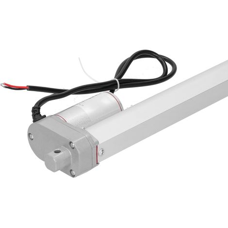 Actionneur linéaire électrique de qualité industrielle, 300 N, course de 300 mm, JS-IGZ-U5, faible bruit, avec manuel d'instructions en anglais, 24 V CC. (1/5)