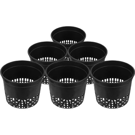 Pflanztöpfe 6 Stück Packung Runde Kunststoff Körbe 13cm für