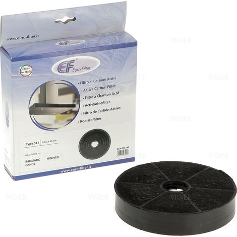 Filtre à charbon hotte Candy Rosieres FRC17 KFC6918 FKS185 Eurofilter (1/5)