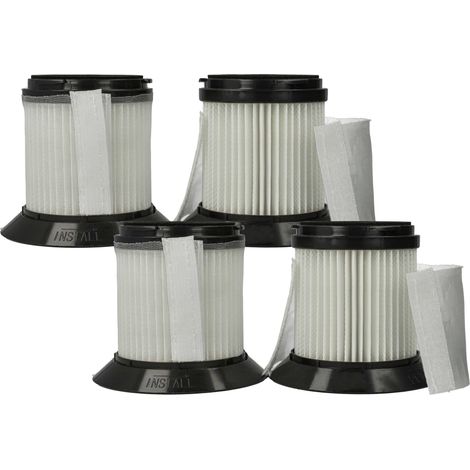 vhbw 4x filtre compatible avec Sichler Zyklon BLS-200 aspirateur Filtre HEPA (1/4)