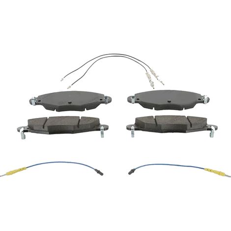 KIT PASTIGLIE FRENO ANTERIORI compatibile con CITROEN C5 II (RE,RC) / PASTIGLIE FRENANTI AUTO OEM FDB1412 , / SOSTITUZIONE DIRETTA / BASSA POLVERE / SILENZIOSO