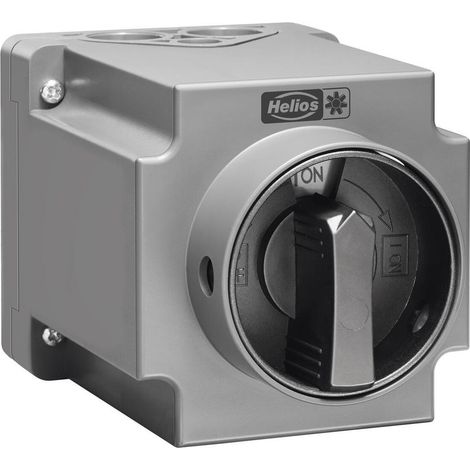 Helios RS 6 plus 1 11 Revisionsschalter, 6-polig 11kW, AC-23B, 400V, 3-PH IP 65, Verriegelung in 0 und I (1/2)