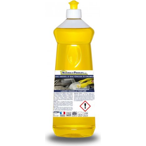 Liquide vaisselle bactéricide économique citron - 750 ml Citron - MATPRO (1/3)