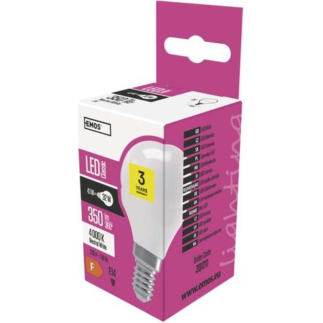 Mini Globe LED-Glühbirne E14 neutralweiß 4.1 W (1/5)