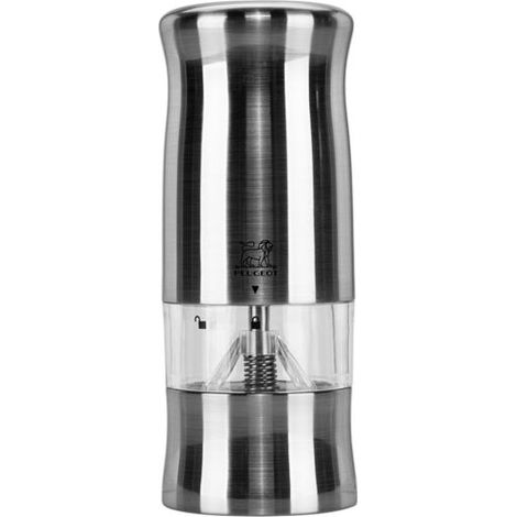Peugeot Zeli Pfeffermühle 14 cm elektrisch silber