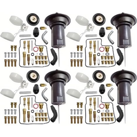 Kit di riparazione per carburatore – Parti di ricambio universali compatibili con moto Honda Shadow VT1100 (modelli anni 1995–2007)-lsw