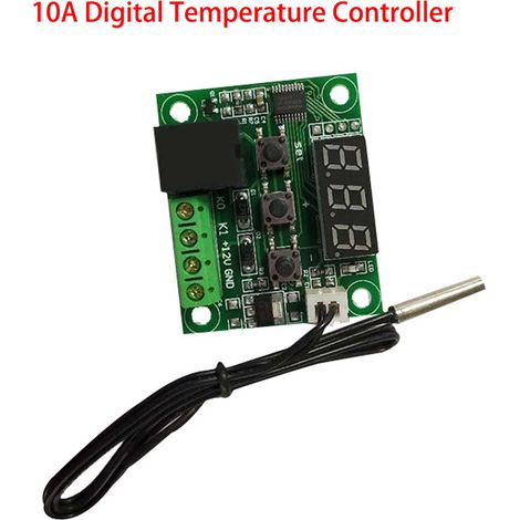Régulateur de Température Numérique Carte Micro Électronique Thermostat Panneau Sonde Étanche (1/4)